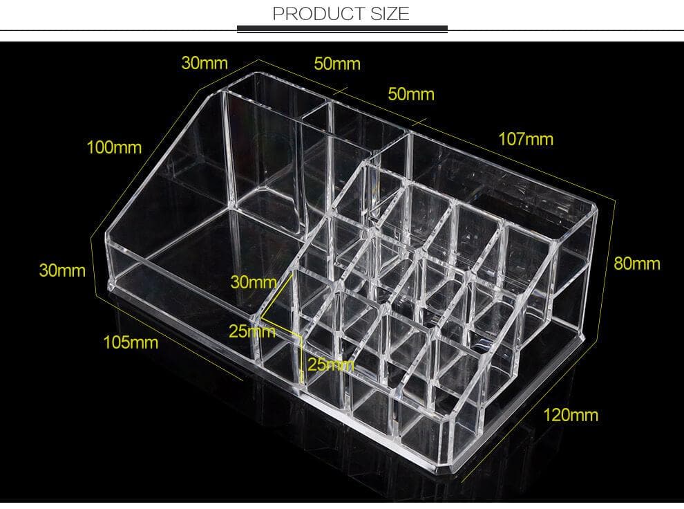 Acrylic Cosmetic Makeup Organizer