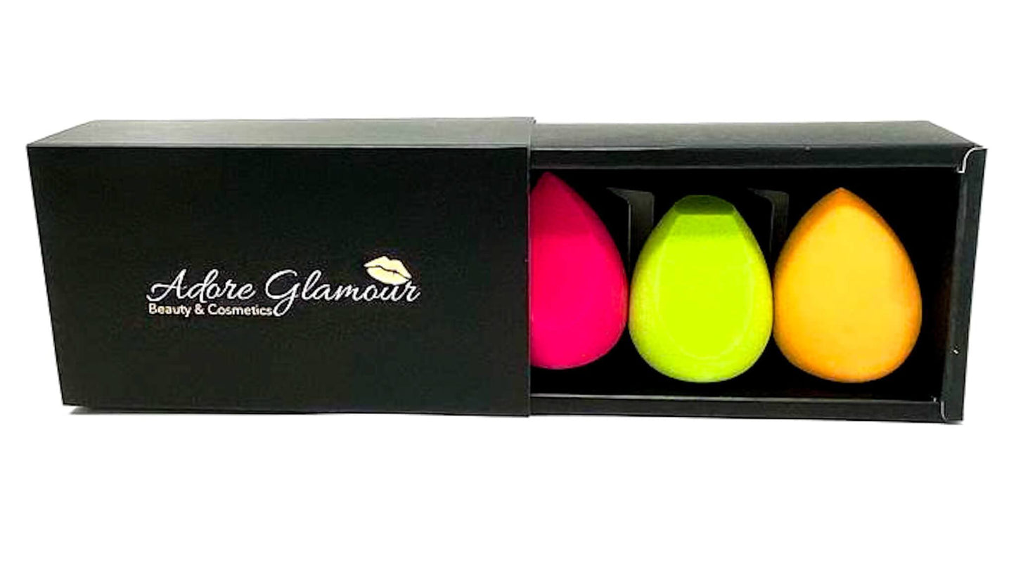 3 Piece Makeup Blender | Cosmetic Sponge