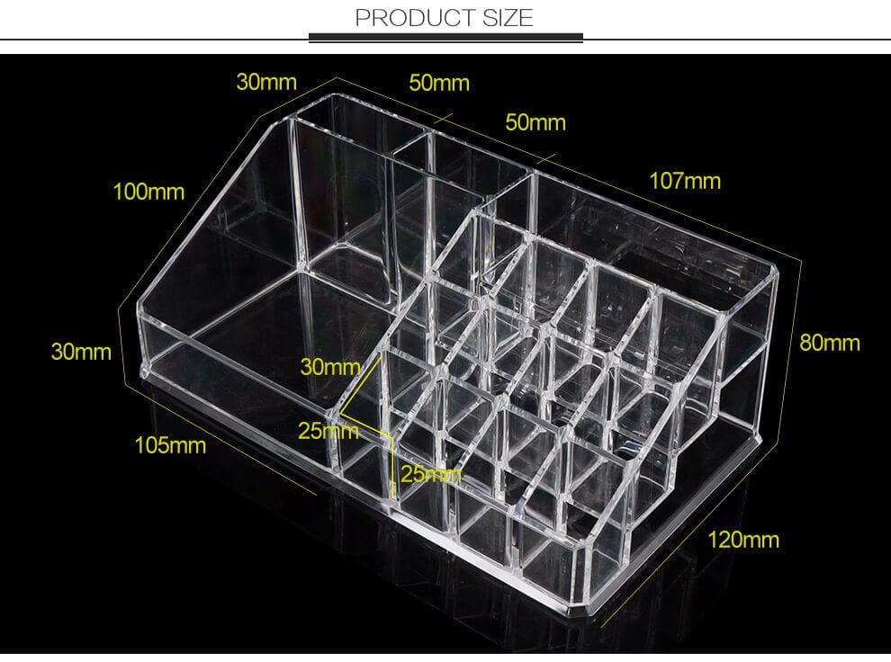 Acrylic Cosmetic Makeup Organizer